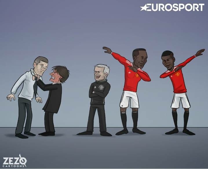 Biếm họa: Rooney và Lukaku đổi áo để cả hai cùng hạnh phúc - Bóng Đá