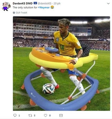 Ảnh chế Ronaldo, Messi vòng xe lại đón Neymar về nước - Bóng Đá