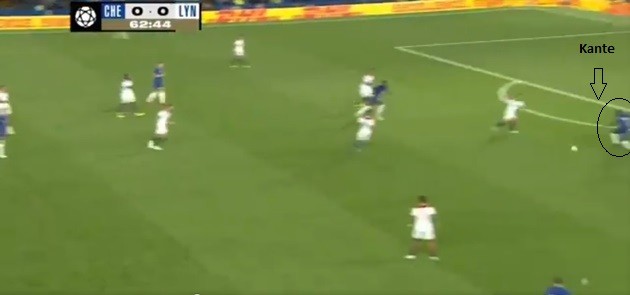 Jorginho chỉ đạo Kante cách chơi Sarri-Ball trong trận Lyon - Bóng Đá