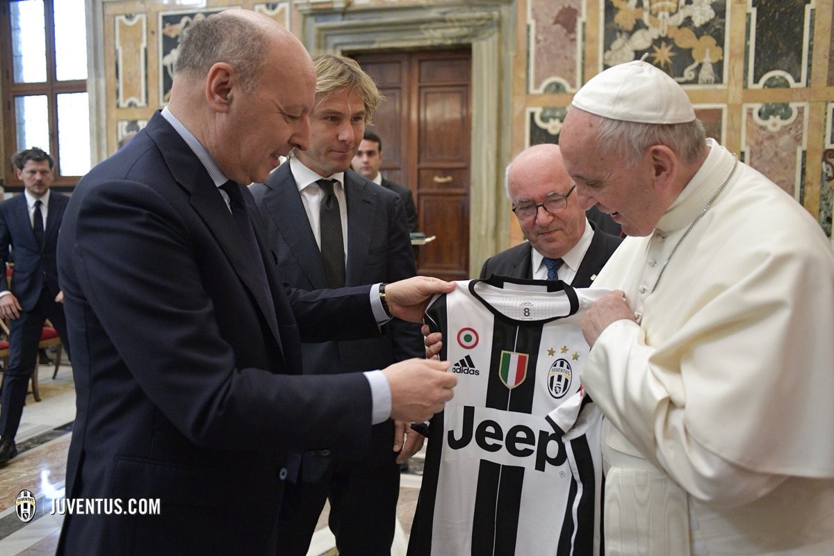 Juventus và Lazio diện kiến Đức giáo hoàng Phanxicô trước thềm chung kết - Bóng Đá