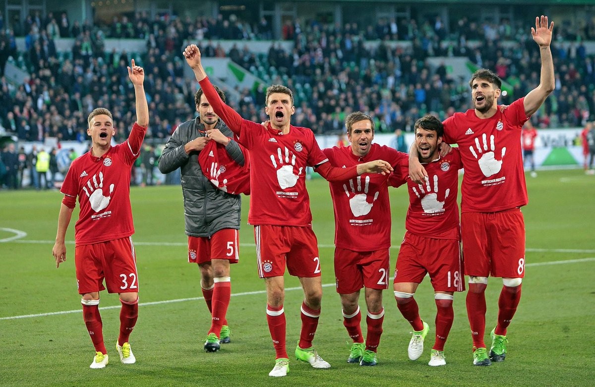 Đội hình tiêu biểu vòng 31 Bundesliga: Tôn vinh nhà vô địch - Bóng Đá
