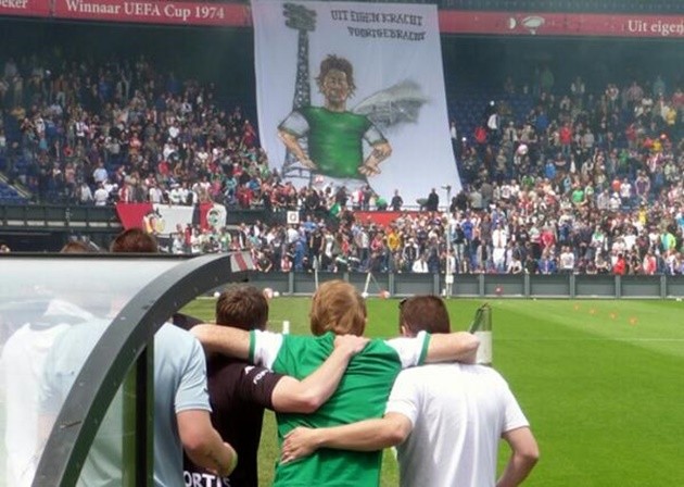 Chùm ảnh: Vô địch Hà Lan, Feyenoord kết thúc 18 năm mòn mỏi - Bóng Đá