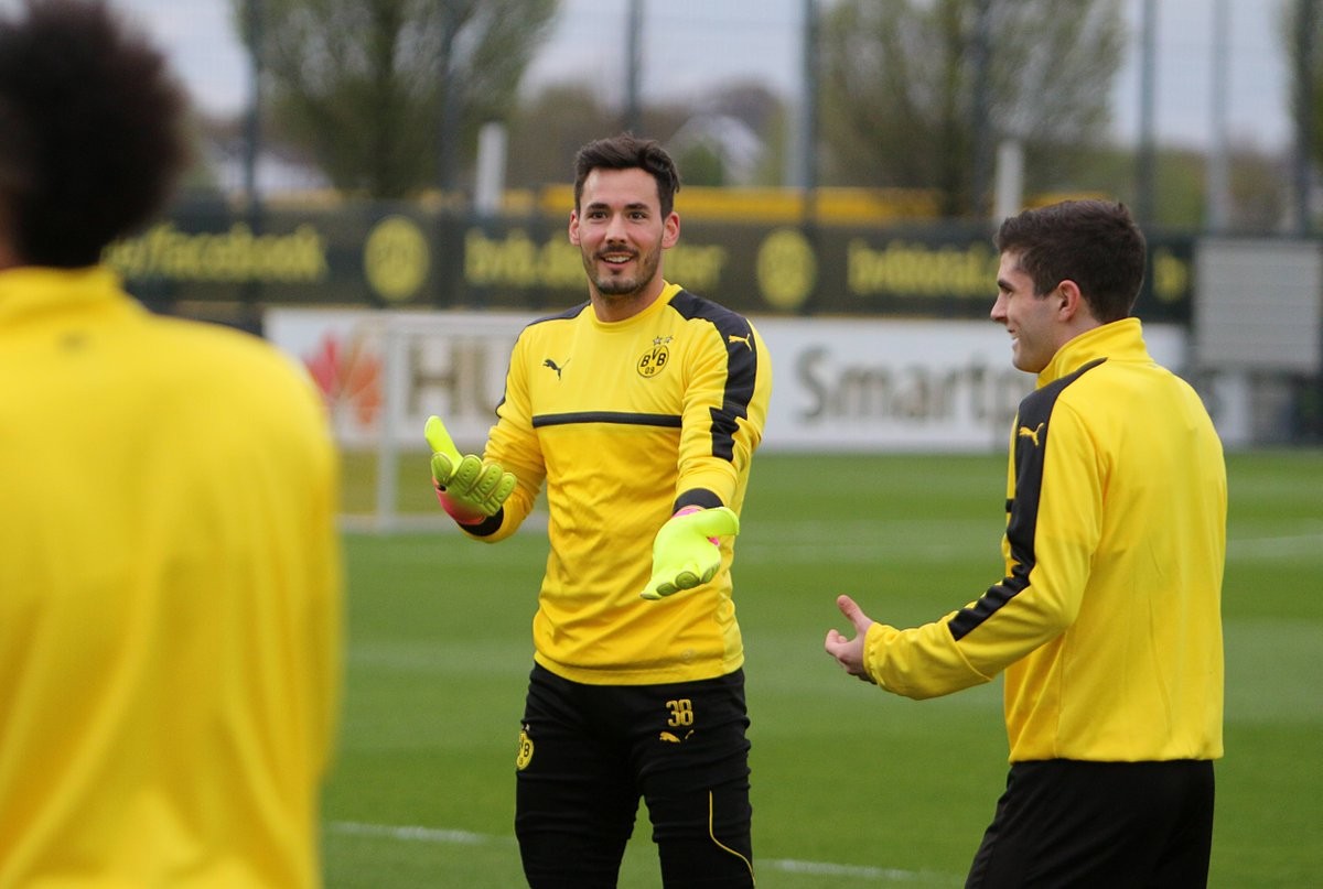 ảnh Dortmund tap luyện - Bóng Đá