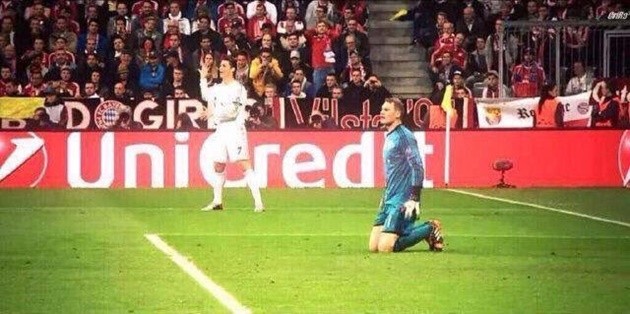 Chùm ảnh: Cột mốc 100 và 6 lần xé lưới Bayern Munich của Cristiano Ronaldo - Bóng Đá