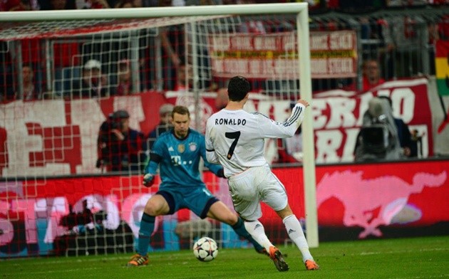 Chùm ảnh: Cột mốc 100 và 6 lần xé lưới Bayern Munich của Cristiano Ronaldo - Bóng Đá
