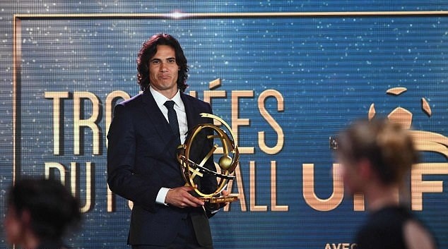 Cầu thủ xuất sắc nhất Ligue 1: Gọi tên Cavani - Bóng Đá