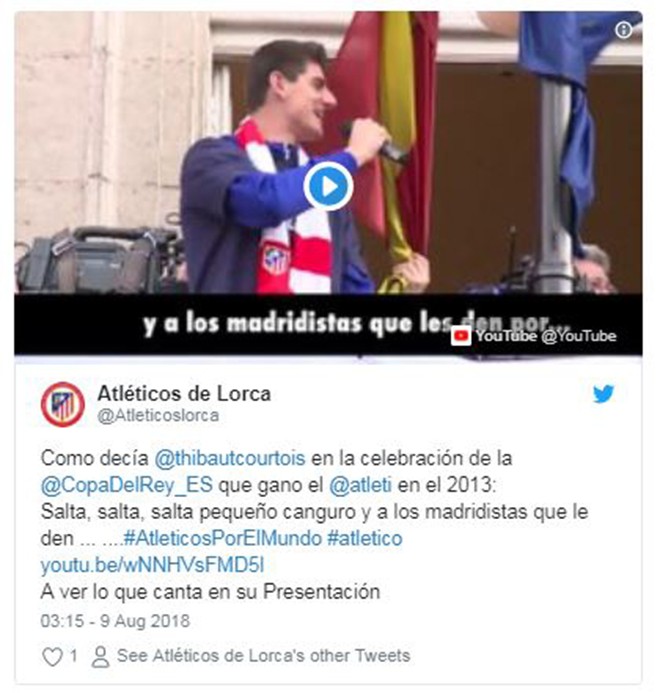 Vừa tới Real Madrid, Courtois đã khiến các fan 