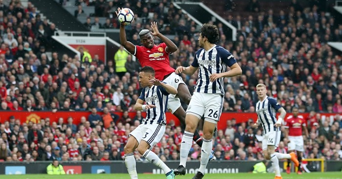 Bế tắc, Pogba hóa 'chủ công bóng chuyền' trong trận thua West Brom - Bóng Đá
