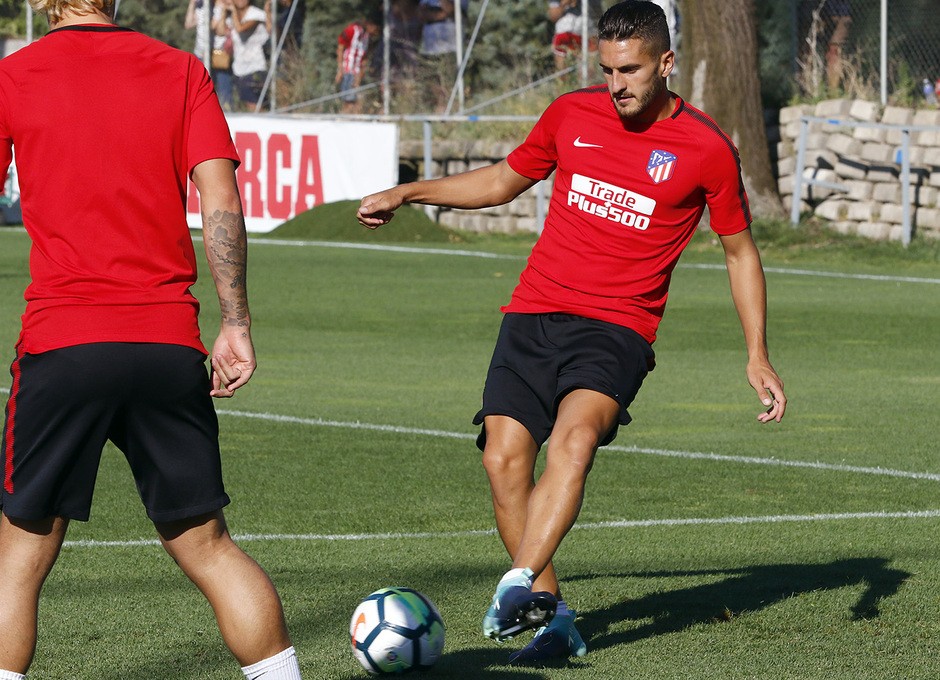 Ảnh tập luyện Atletico - Bóng Đá