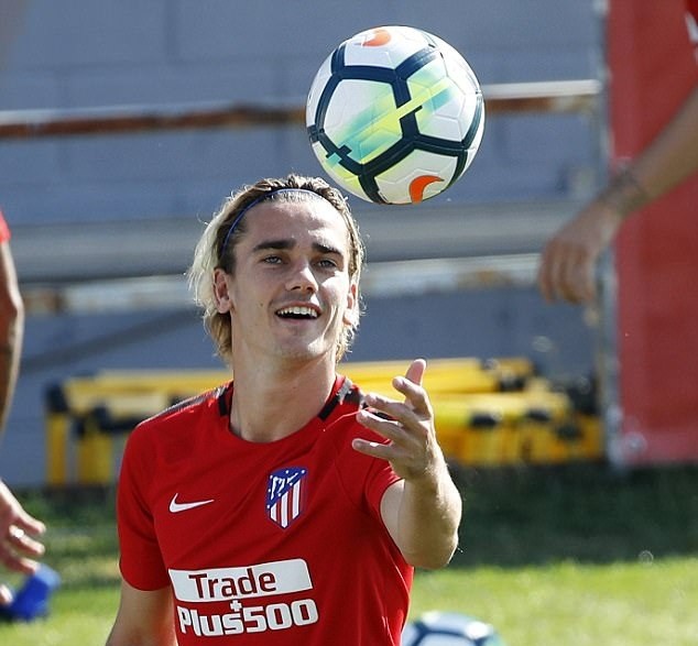Ảnh Atletico tập luyện - Bóng Đá