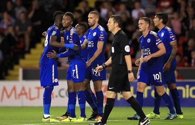Sheffield United 1 - 4 Leicester City: Show diễn của Slimani - Bóng Đá
