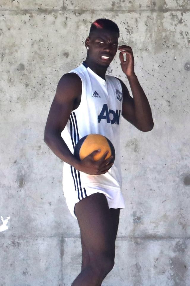 Ảnh Pogba và Lukaku lại tập luyện cùng nhau - Bóng Đá