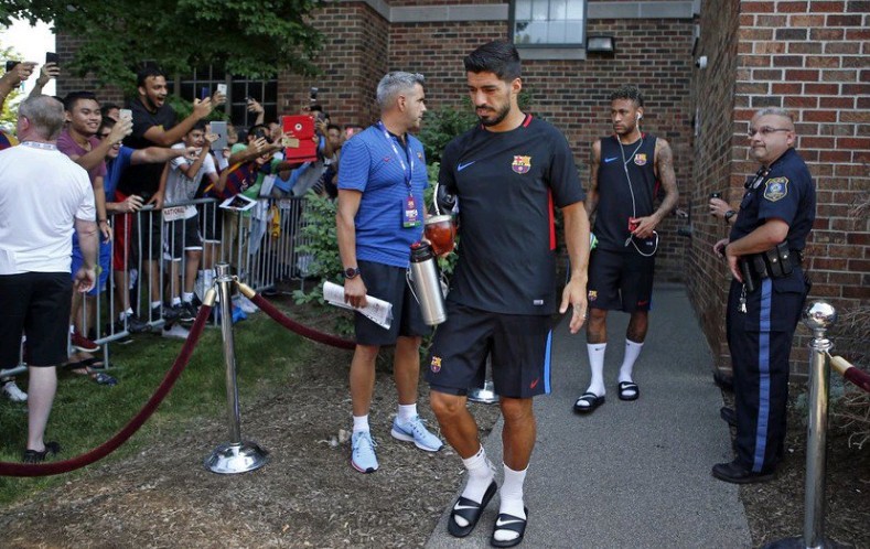 Ảnh Barca tập luyện - Bóng Đá