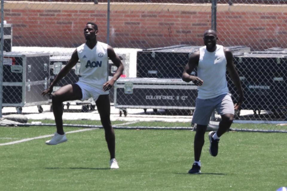 Ảnh Pogba và Lukaku lại tập luyện cùng nhau - Bóng Đá