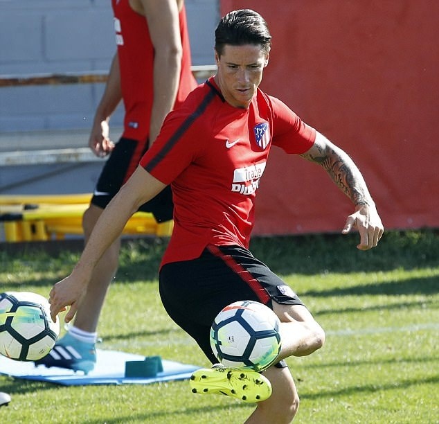 Ảnh Atletico tập luyện - Bóng Đá