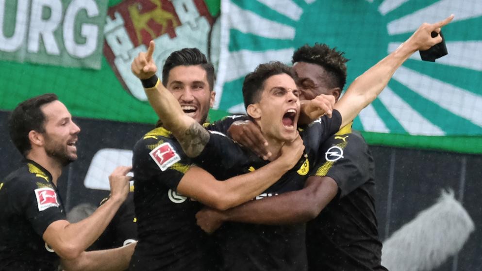 Wolfsburg 0-3 Dortmund: 