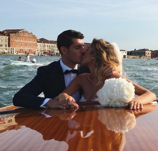 Ảnh đám cưới Morata - Bóng Đá