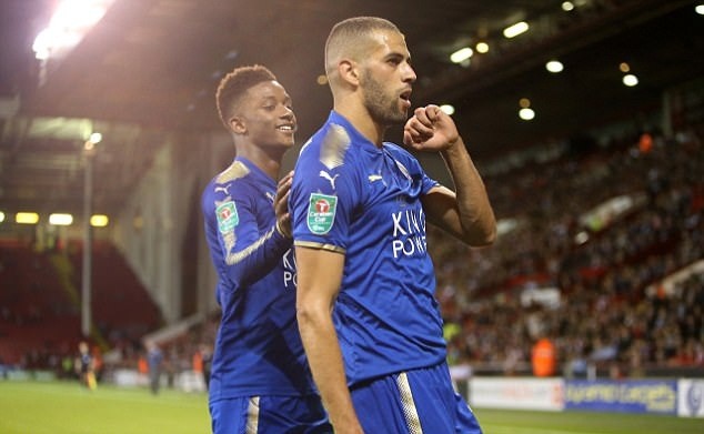 Sheffield United 1 - 4 Leicester City: Show diễn của Slimani - Bóng Đá