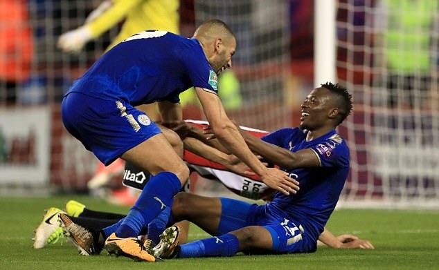 Sheffield United 1 - 4 Leicester City: Show diễn của Slimani - Bóng Đá