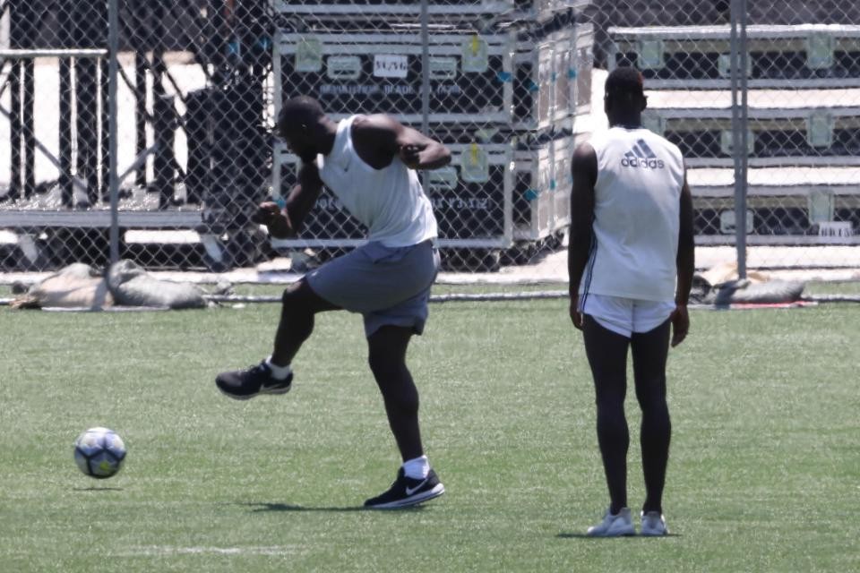 Ảnh Pogba và Lukaku lại tập luyện cùng nhau - Bóng Đá