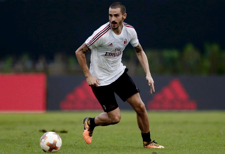 Ảnh Bonucci tập luyện tại Milan - Bóng Đá