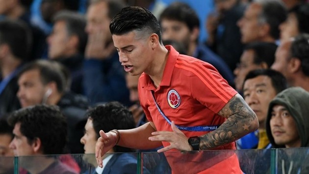 Đội nhà thất bại, James Rodriguez sụp đổ - Bóng Đá