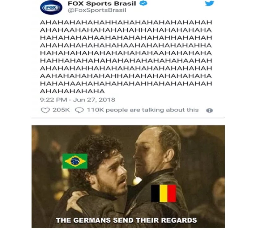 Bị loại, Brazil và Neymar thành đề tài chế ảnh trên mạng xã hội - Bóng Đá