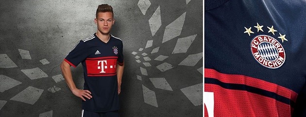 Bayern Munich công bố áo sân khách mùa mới - Bóng Đá