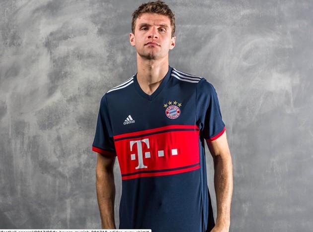 Bayern Munich công bố áo sân khách mùa mới - Bóng Đá