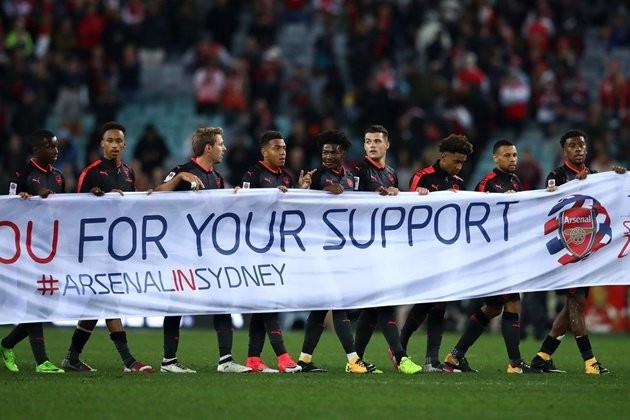 Arsenal đến Trung Quốc - Bóng Đá