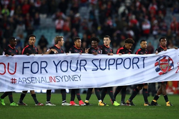 Mertersacker và Lacazette nổ súng, Arsenal thắng trận đầu trên đất Australia - Bóng Đá