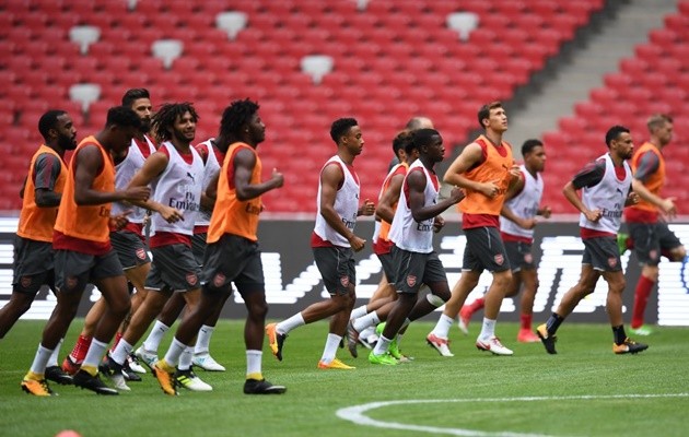 Trước derby London, Arsenal miệt mài tập bắn trên Tổ Chim - Bóng Đá
