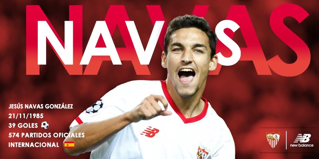CHÍNH THỨC: Jesus Navas gia nhập Sevilla - Bóng Đá