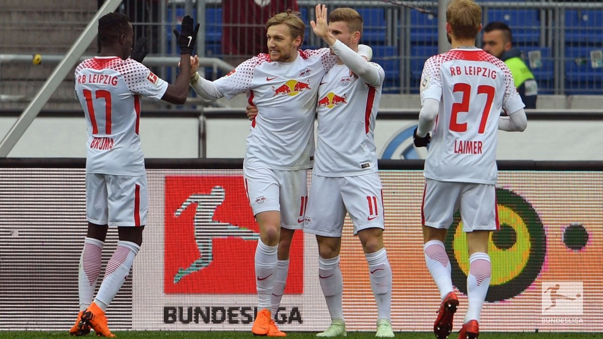 Thắng kịch tính, Leipzig trở lại nhóm dự Champions League - Bóng Đá