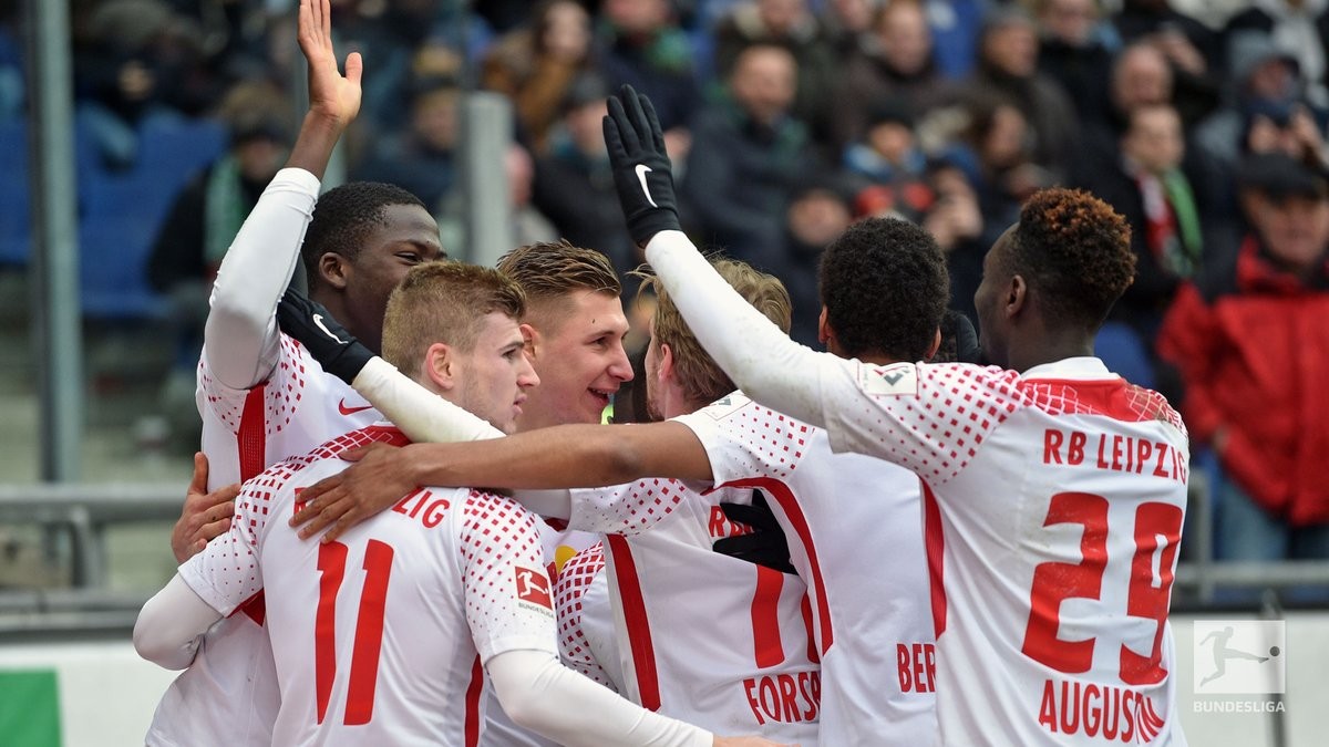 Thắng kịch tính, Leipzig trở lại nhóm dự Champions League - Bóng Đá