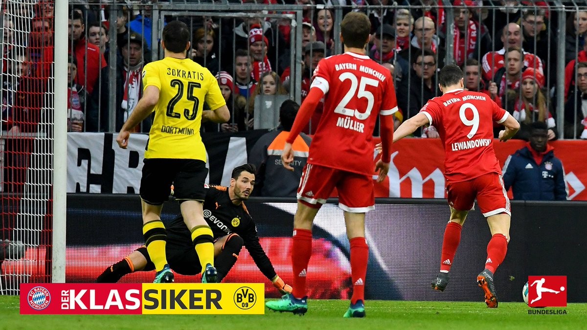 Lewandowski lập hattrick, Bayern vùi dập Dortmund với tỉ số kinh hoàng - Bóng Đá