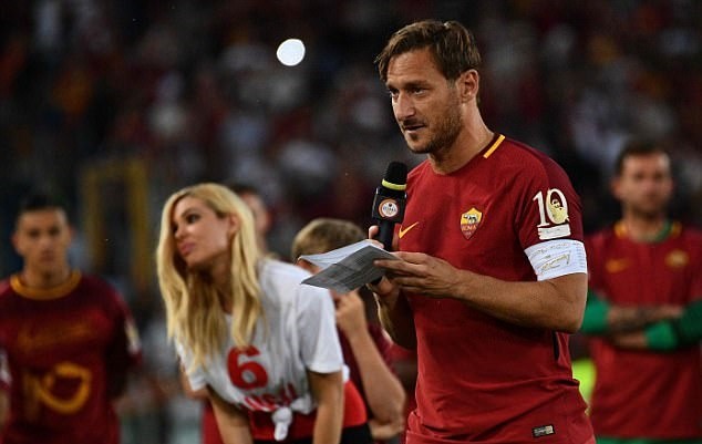 Francesco Totti & Lá thư chia tay AS Roma đẫm nước mắt - Bóng Đá