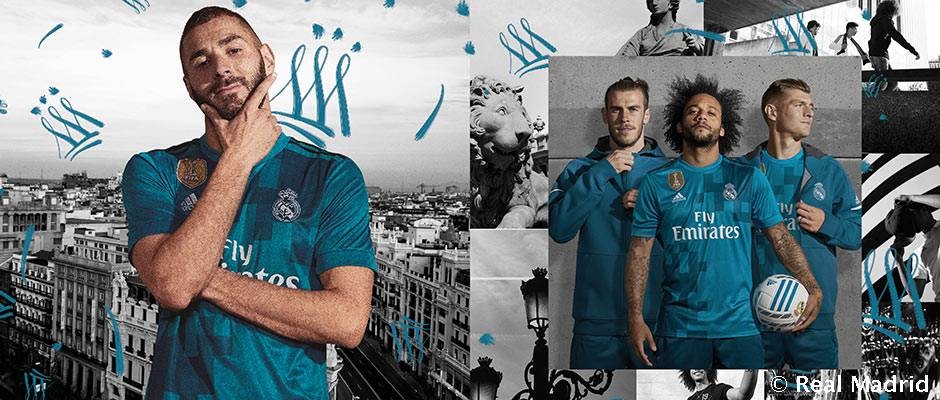 Real Madrid tung áo đấu thứ 3 cực chất - Bóng Đá