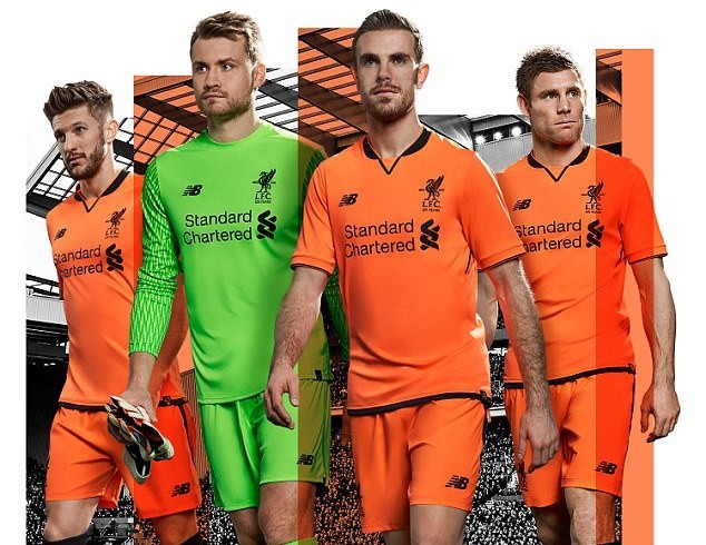 Liverpool ra mắt áo đấu màu cam lạ lẫm - Bóng Đá
