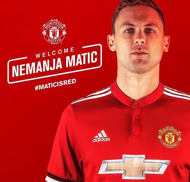 Những hình ảnh đầu tiên của Matic trong màu áo Man Utd - Bóng Đá
