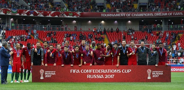 Chùm ảnh: Trượt 4 quả 11m liên tiếp, Bồ Đào Nha vẫn giành vị trí thứ 3 Confeds Cup - Bóng Đá