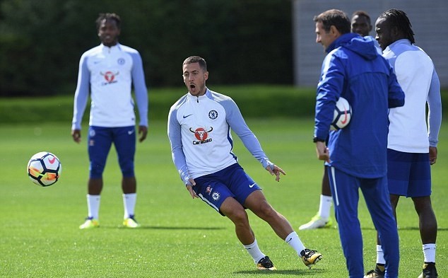 Hazard & Bakayoko tập cực sung, sẵn sàng chiến Tottenham - Bóng Đá