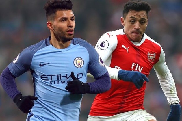 Đội hình kết hợp Arsenal & Man City: Siêu hàng công - Bóng Đá