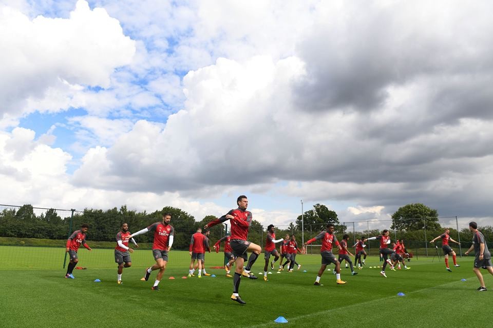 Arsenal tập dợt lần cuối, chờ đại chiến Chelsea - Bóng Đá