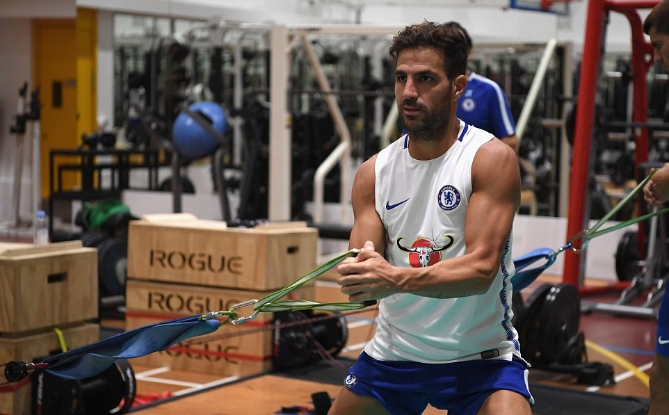 Dàn sao Chelsea đổ mồ hôi hột trong phòng gym - Bóng Đá