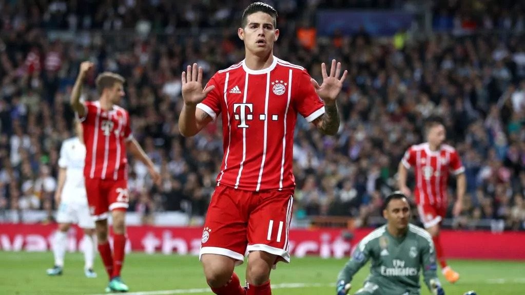Từng bị ghẻ lạnh ở Bernabeu, James vẫn trọn tôn trọng đối bóng cũ - Bóng Đá