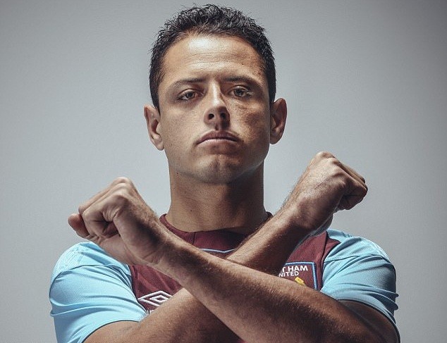 Ảnh Chicharito ra mắt West Ham - Bóng Đá