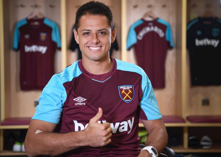 Ảnh Chicharito ra mắt West Ham - Bóng Đá