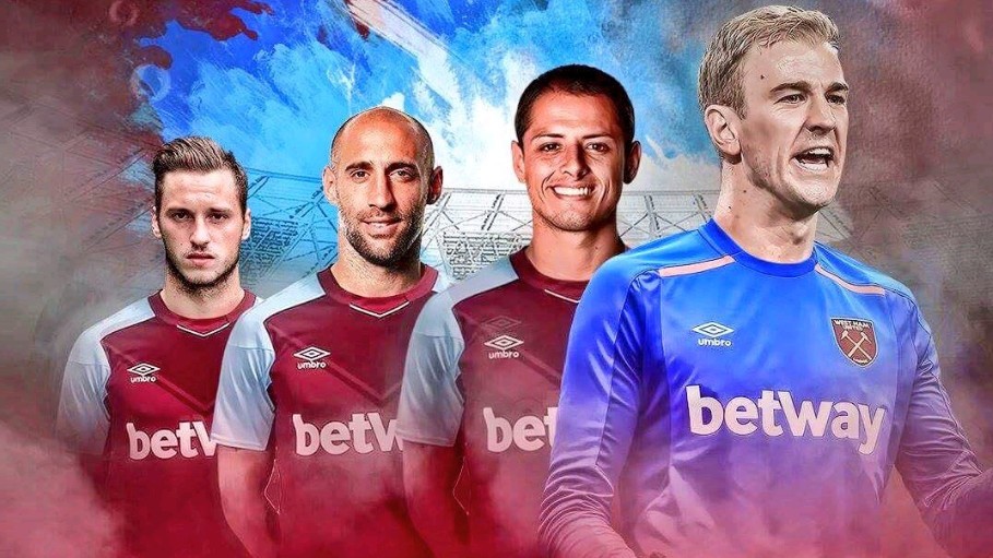 Ảnh Chicharito ra mắt West Ham - Bóng Đá