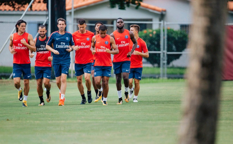 Ảnh PSG tập luyện - Bóng Đá